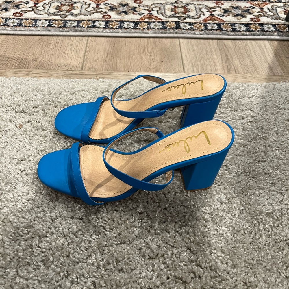 Lulu’s Strap Block Heel